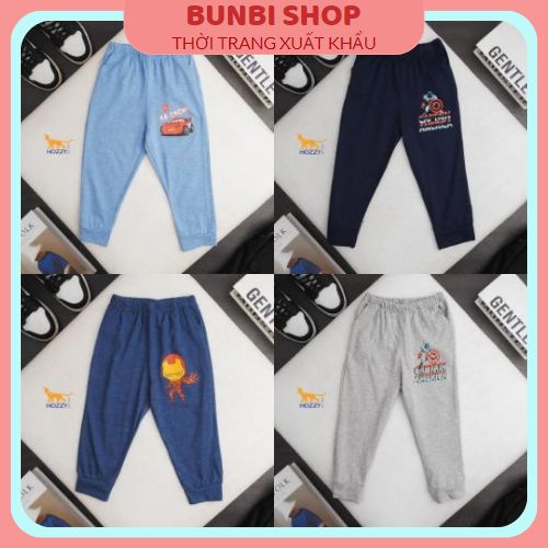 Quần dài thu đông cho bé trai 2-7,100% cotton thấm hút mồ hôi tốt,hàng việt nam xuất khẩu