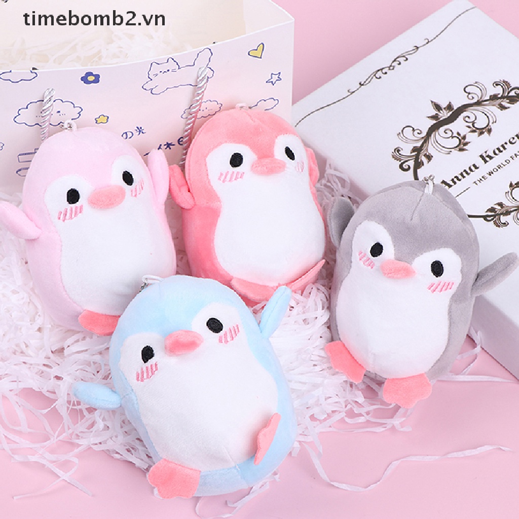 1 Đồ chơi nhồi bông Hình Chim Cánh Cụt Đáng Yêu 12CM