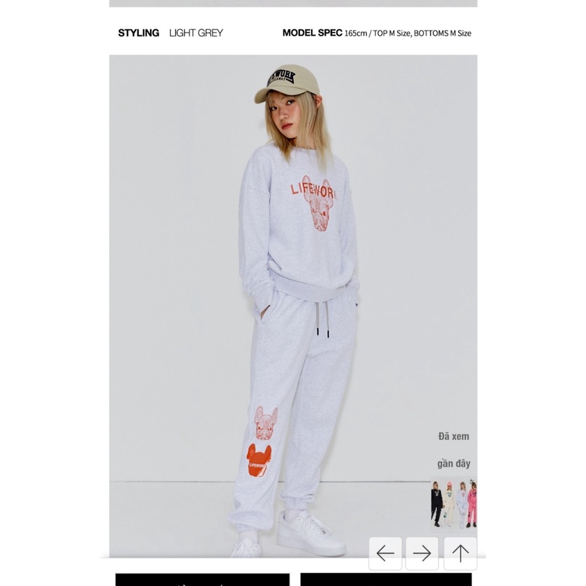 Set nỉ da cá hình chó