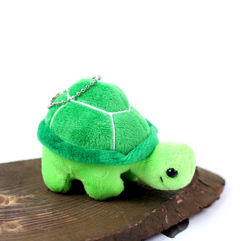 Móc Khóa Hình Rùa Bông Dễ Thương