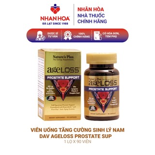 Viên uống tăng cường sinh lý nam dav ageloss prostate sup lọ 90 viên