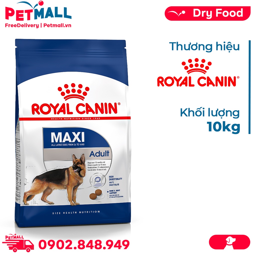 Thức ăn Chó Royal Canin MAXI ADULT 10kg Petmall