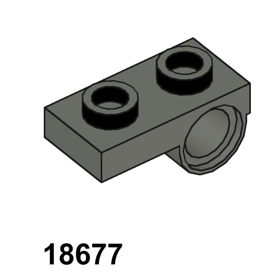 Combo 5 Cái Phụ kiện Moc Lego Mã 18677