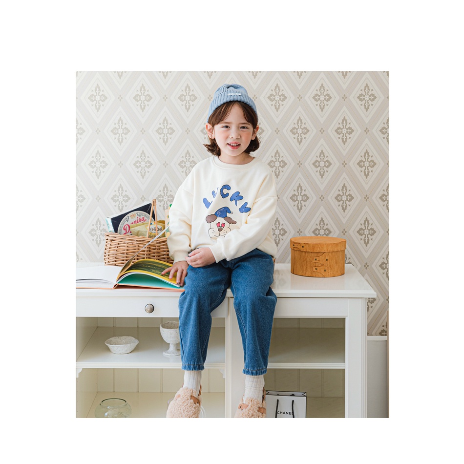 Áo nỉ lót bông Bebezoo cho bé hình hoạt hình BEB4TS208