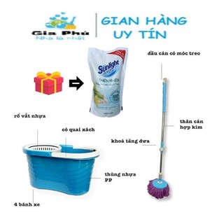 Bộ lau nhà 360 độ thông minh PLASTIC WINHOME Gia Phú