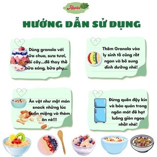 Granola Ngũ Cốc Siêu Hạt 500gr