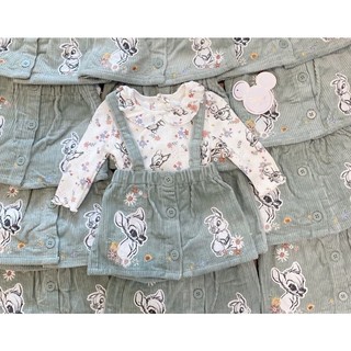 Váy yếm kèm áo bé gái Primark xuất dư xịn