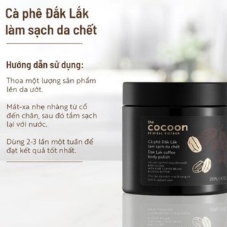 Tẩy Da Chết Cafe DakLak Cocoon 200ml