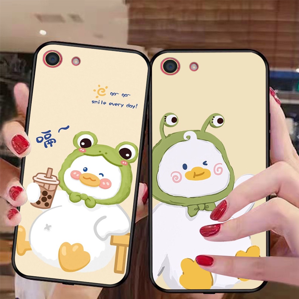 Ốp lưng oppo f1S / oppo f3 / oppo f3 lite / oppo f3 plus chú vịt ngộ nghĩnh dễ thương