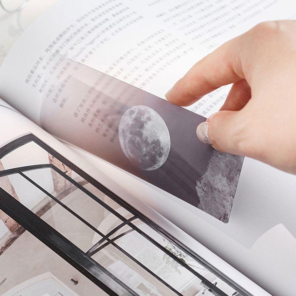 Augustina Phụ Kiện Đánh Dấu Trang Sách Ghi Chú Trong Mờ Dòng Sản Phẩm Văn Phòng Phẩm Trang Trí Hình Ngôi Sao Biển
