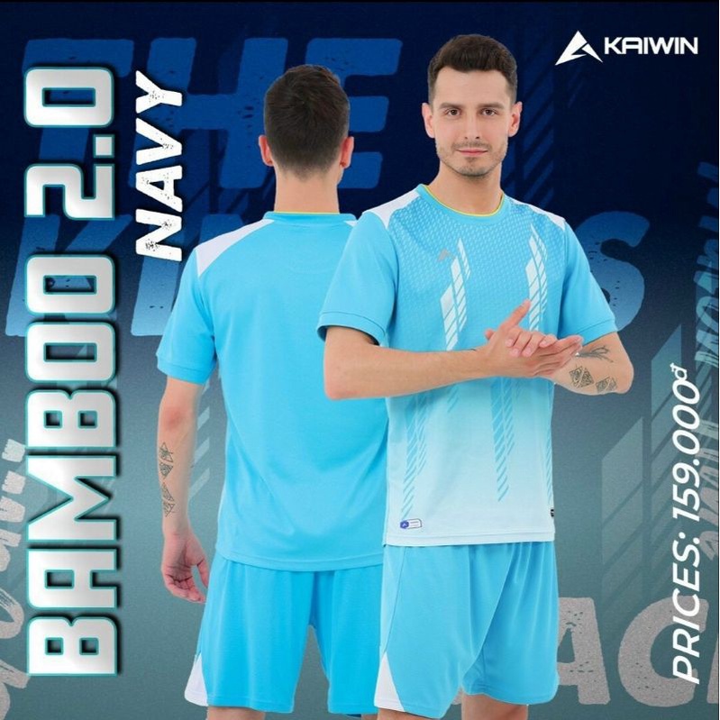 BỘ QUẦN ÁO BÓNG ĐÁ KAIWIN - BAMBOO 2.0
