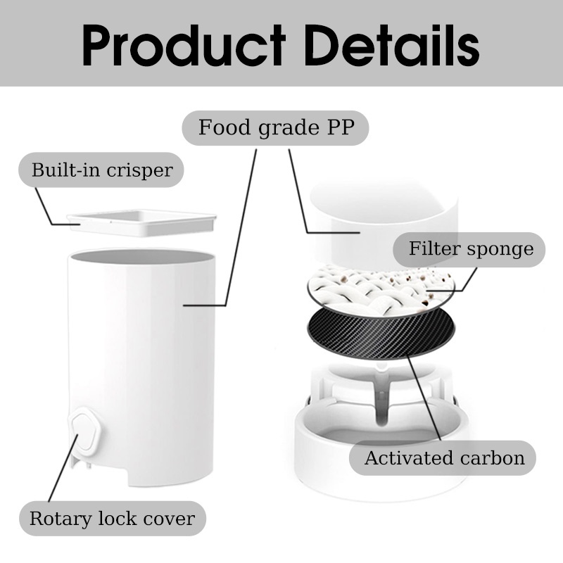 HamshMoc Máy Đựng Nước Uống Tự Động Cho Thú Cưng Cỡ Nhỏ / Vừa / Nhỏ