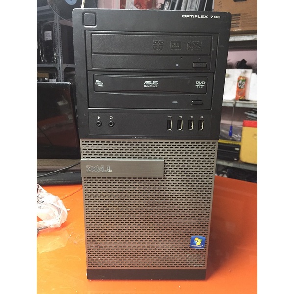 PC Máy tính Để Bàn Cũ Dell Optilex 790 CPU Core I5-2320/ Ram 8GB/ SSD 128GB + HDD 500GB/ VGA Intel HD Graphics