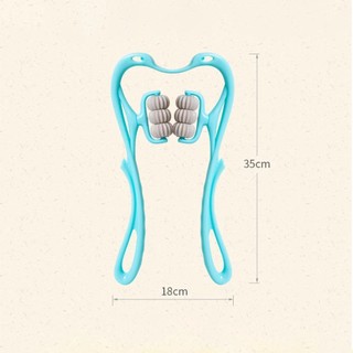Cây massage cổ 6 con lăn Kachi MK346