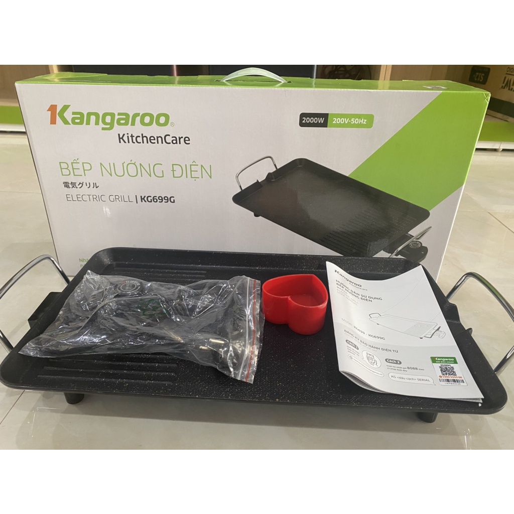 Bếp Nướng Điện không khói Kangaroo KG669G
