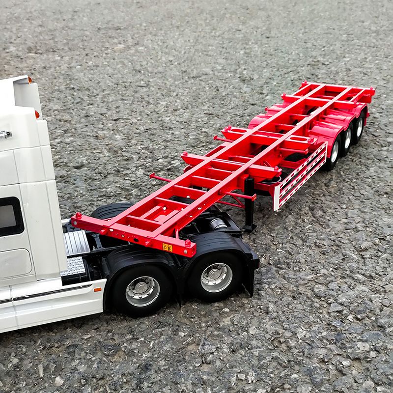 Mô hình xe tải Container Hợp Kim 1:24