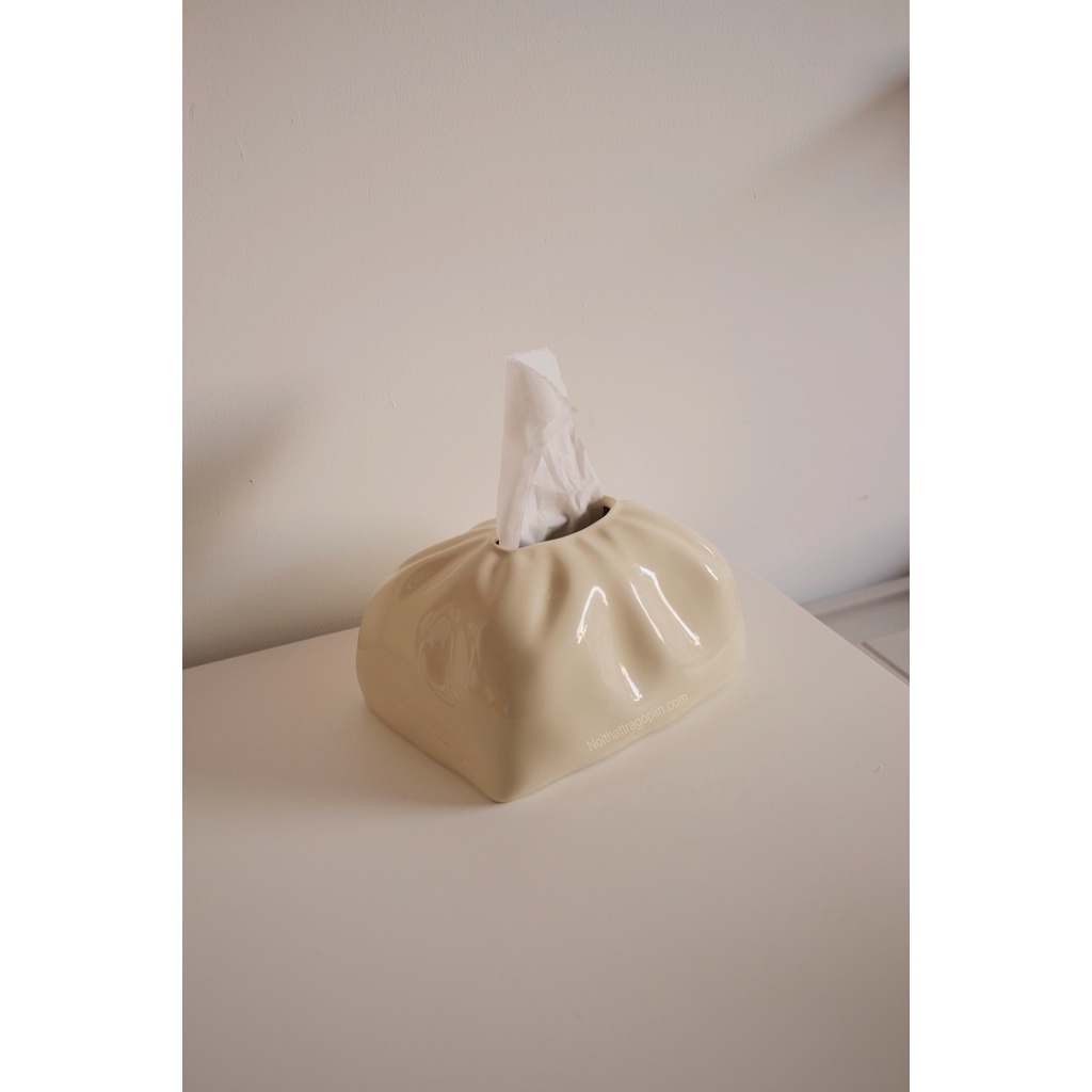 Hộp khăn giấy - hình túi