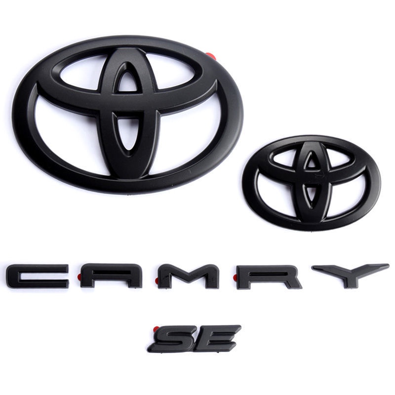 Miếng Dán Logo Chữ camry Màu Đen Trang Trí Đuôi Xe Hơi