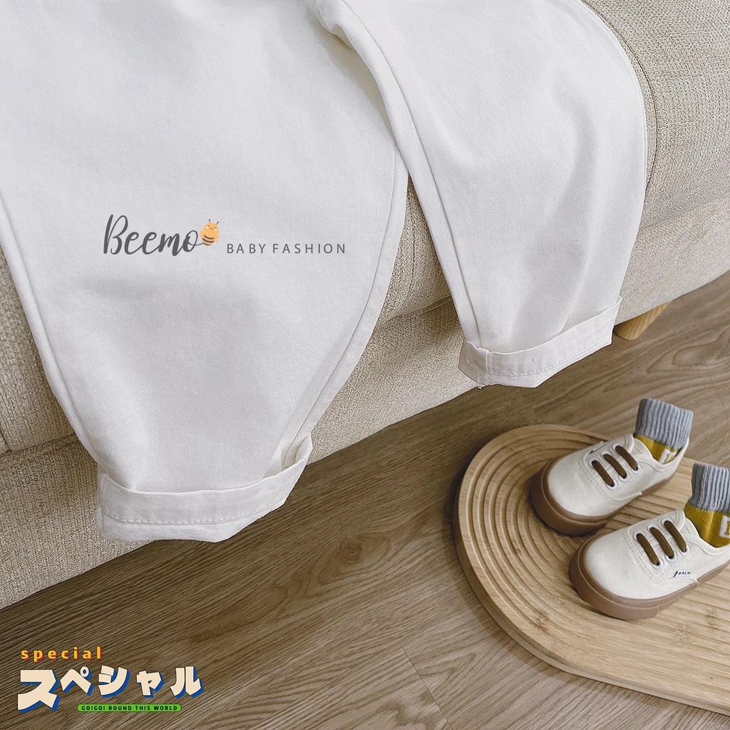 Quần kaki dài túi ốp Beemo cá tính cho bé trai