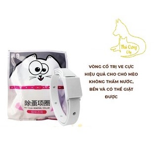 [ phụ kiện ] Vòng cổ chống ve rận bọ chét chó mèo - chống bọ chấy trên da lông cún, mèo - bền - đẹp - không thấm nước