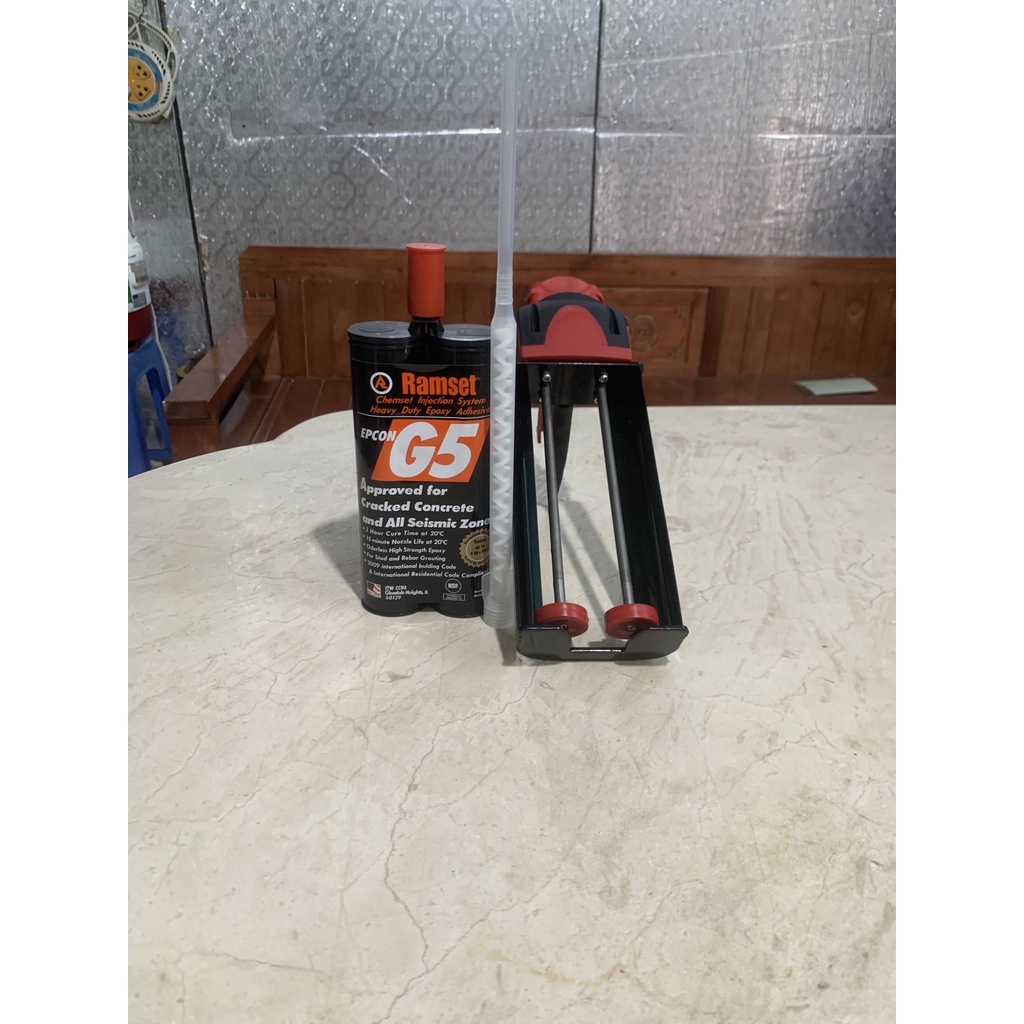 Vòi Bơm Keo Cấy Thép Ramset