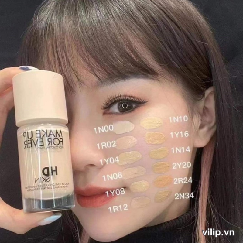 Kem nền Make Up For Ever HD Skin 15ml và 30ml chính hãng Pháp