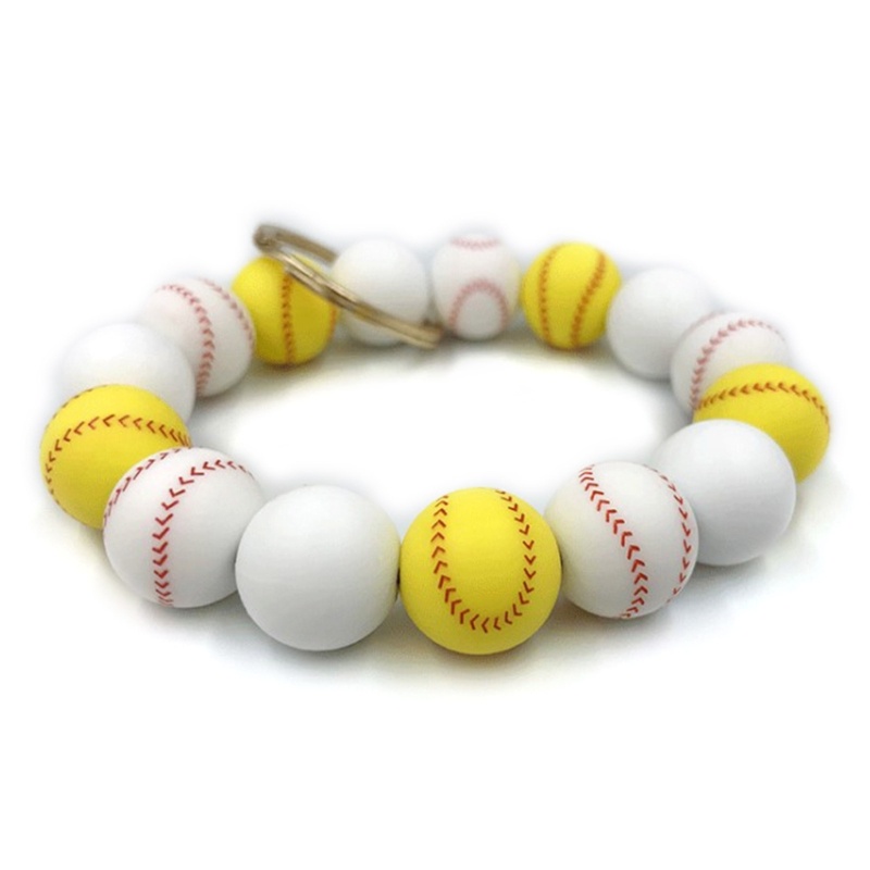 Vòng Tay Chuỗi Hạt Bằng Silicone Siêu Co Giãn Cho Nam Và Nữ