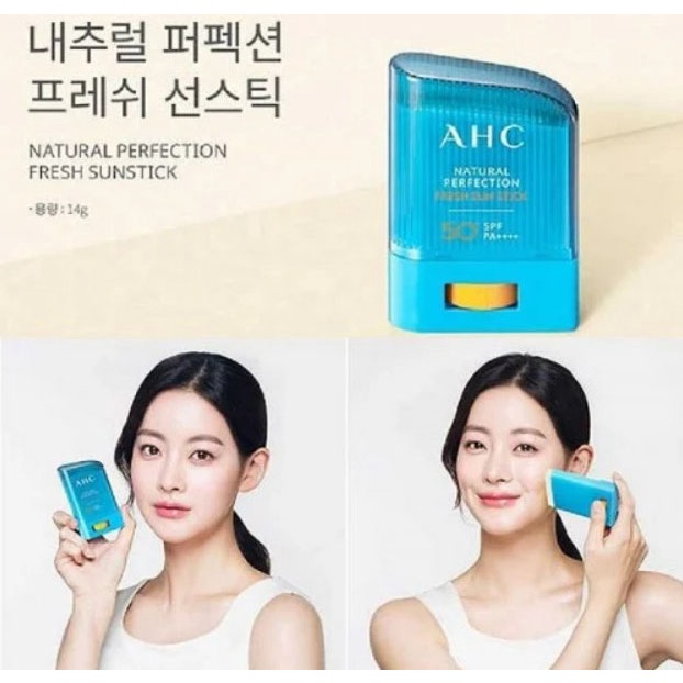 Kem Chống Nắng Dạng Thỏi AHC Natural Perfection Double Shield Sun Stick SPF50+ PA++++