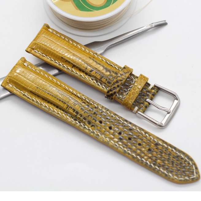 DÂY DA KỲ ĐÀ.DÂY ĐỒNG HỒ PHỐI CHỈ TRẮNG KÈM KHÓA KIM.BH 6 THÁNG! SẢN PHẨM KÈM TOOL THÁO VÀ CHỐT