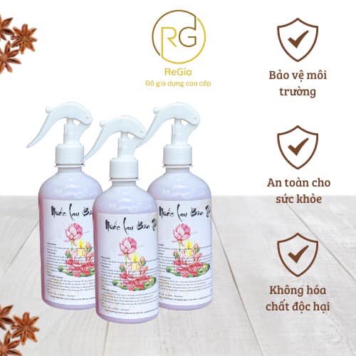 NƯỚC LAU BÀN THỜ TINH CHẤT 100% THIÊN NHIÊN CAO CẤP