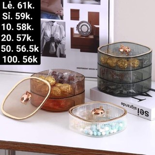 Khay mứt 3 tầng cao cấp
