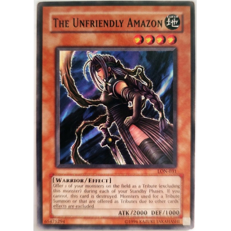 [Thẻ Yugioh] The Unfriendly Amazon |AE| Common