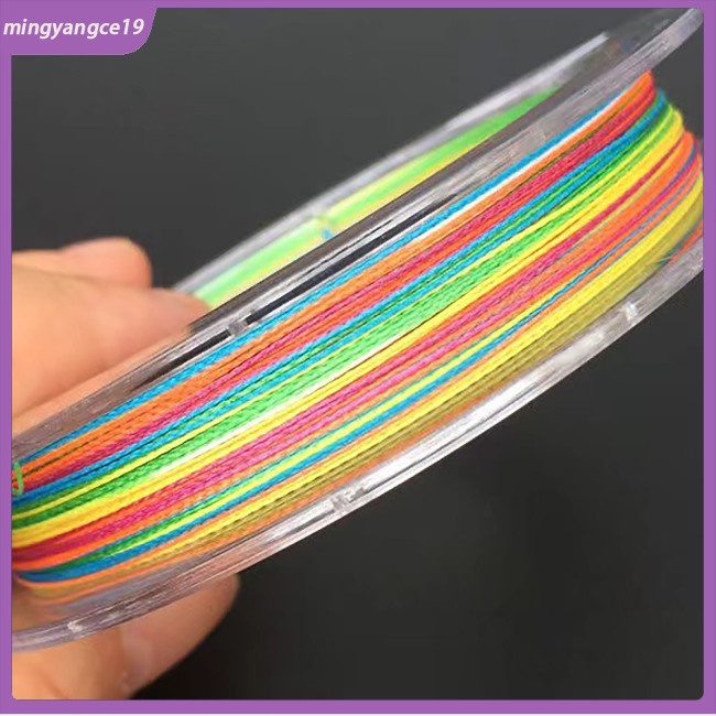 Cuộn Dây Câu Cá Bện 8 Sợi 150m Nhiều Màu Sắc Siêu Bền