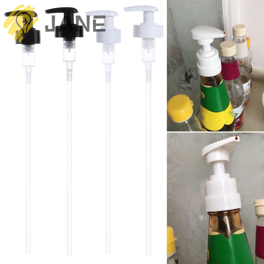 Vòi xịt gắn bình đựng dầu/nước sốt/syrup lỏng dạng bơm ấn bằng nhựa bền thay thế đa năng nhỏ gọn tiện dụng cho nhà bếp