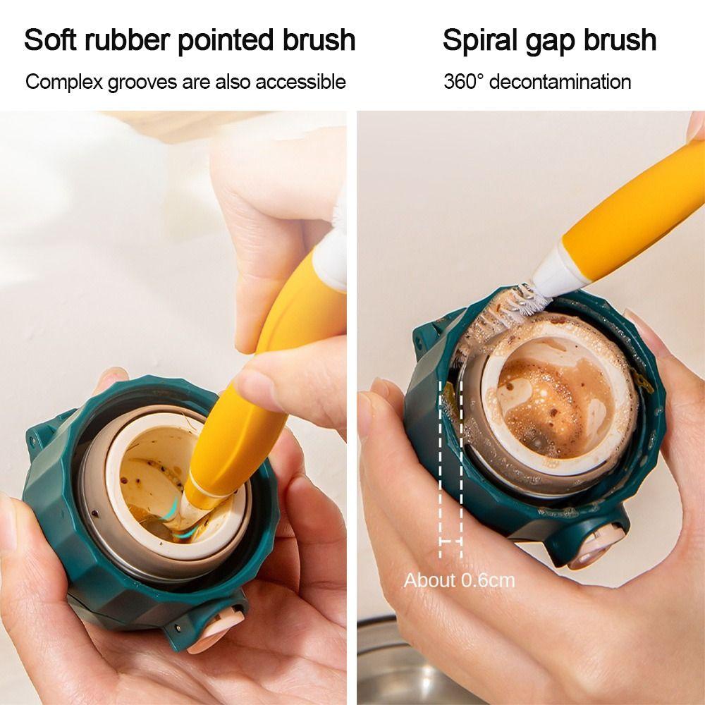 Cọ Vệ Sinh Bình Nước Bằng Silicone Đa Năng Tiện Dụng