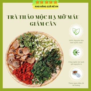 Trà thảo mộc giảm cân, hạ mỡ máu mộc vạn an