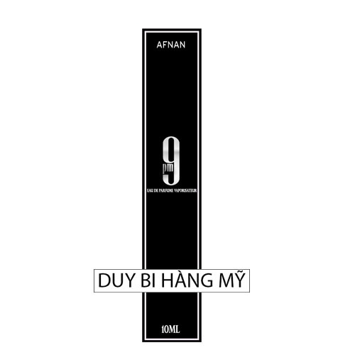 Tem nước hoa Afnan 9PM - 85 tem