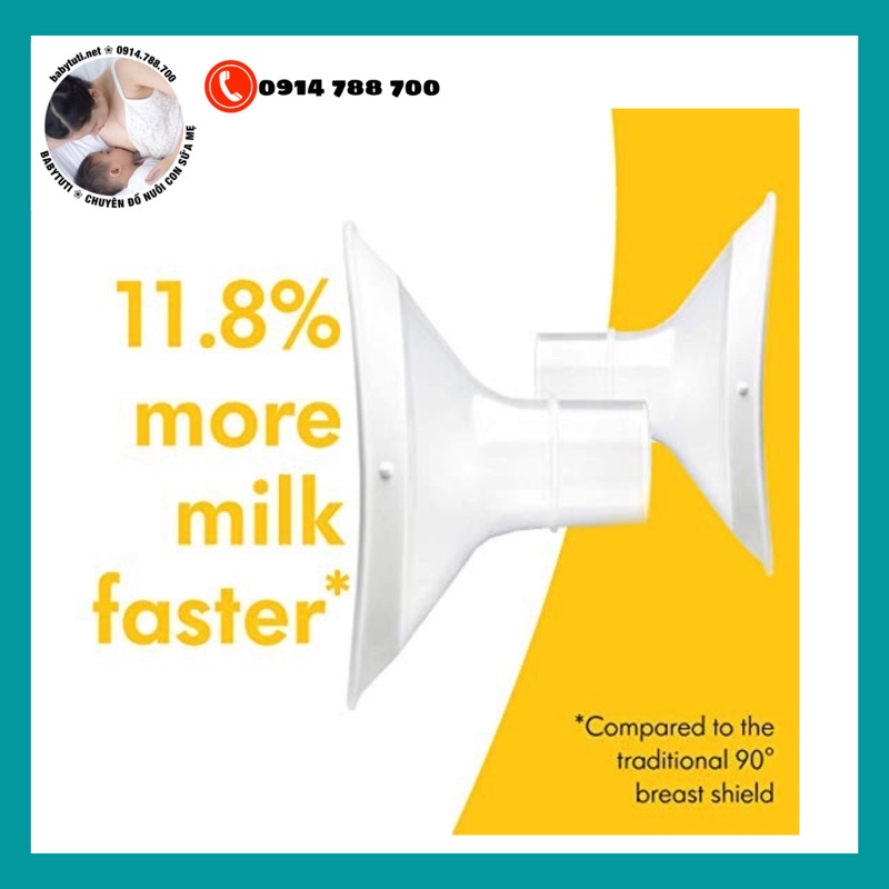 Phễu máy hút sữa vành mềm flex chính hãng