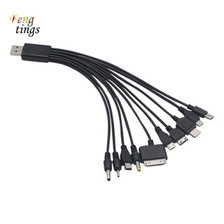 Dây Cáp Sạc USB Đa Năng 10 Trong 1