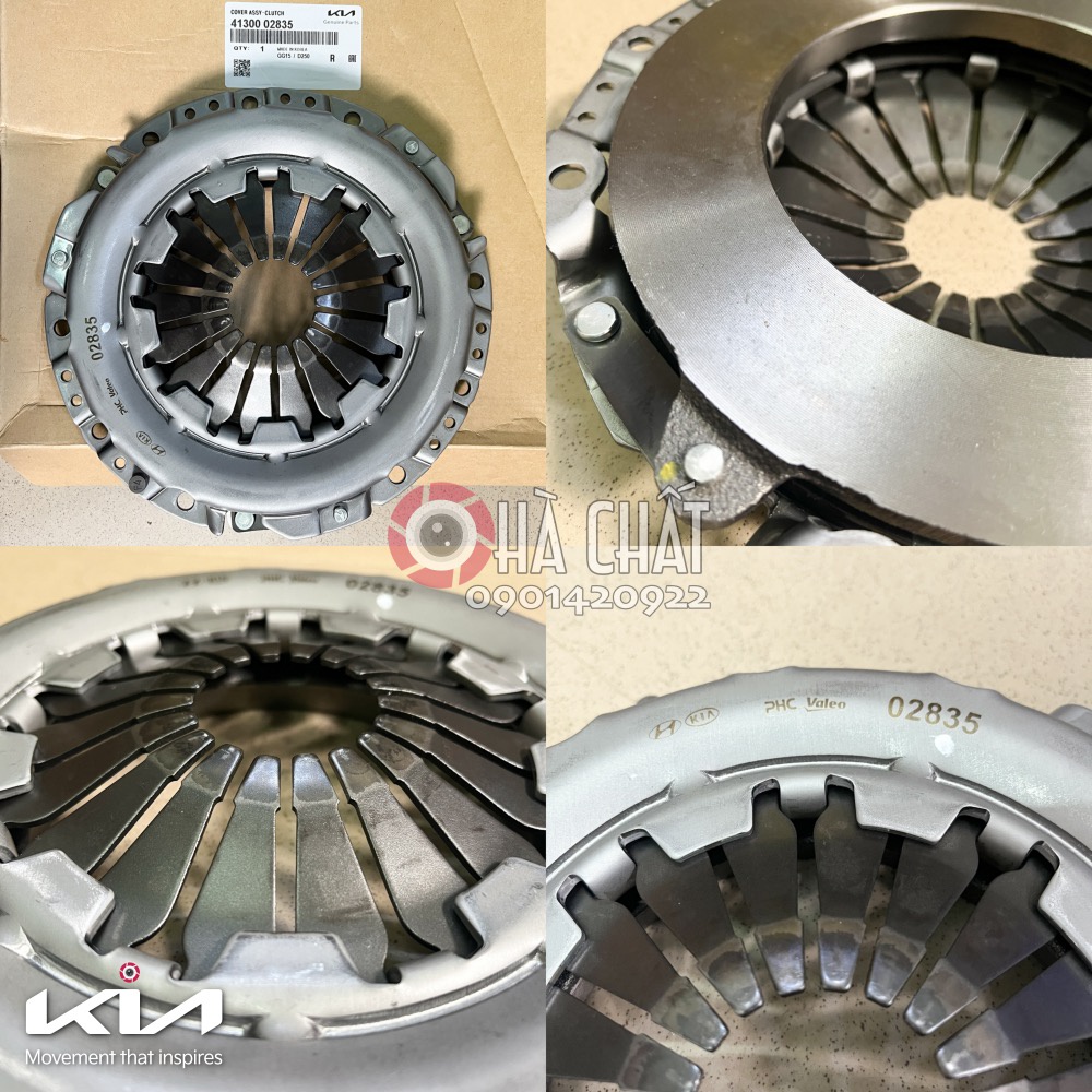 Bộ côn KIA MORNING chính hãng 1.2 - 1.25 🚘 Lá côn, bàn ép & bi tê - Nhập khẩu chính hãng HYUNDAI MOBIS Hàn Quốc