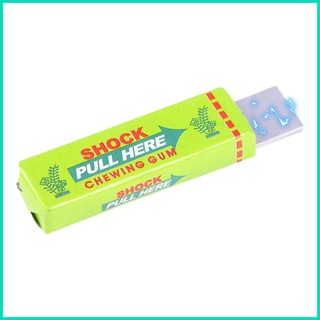 Vui nhộn shock joke electric chewing gum prank tricky toys an toàn kéo đầu vô hại nhai kẹo cao su đồ chơi sốc điện hjuvn