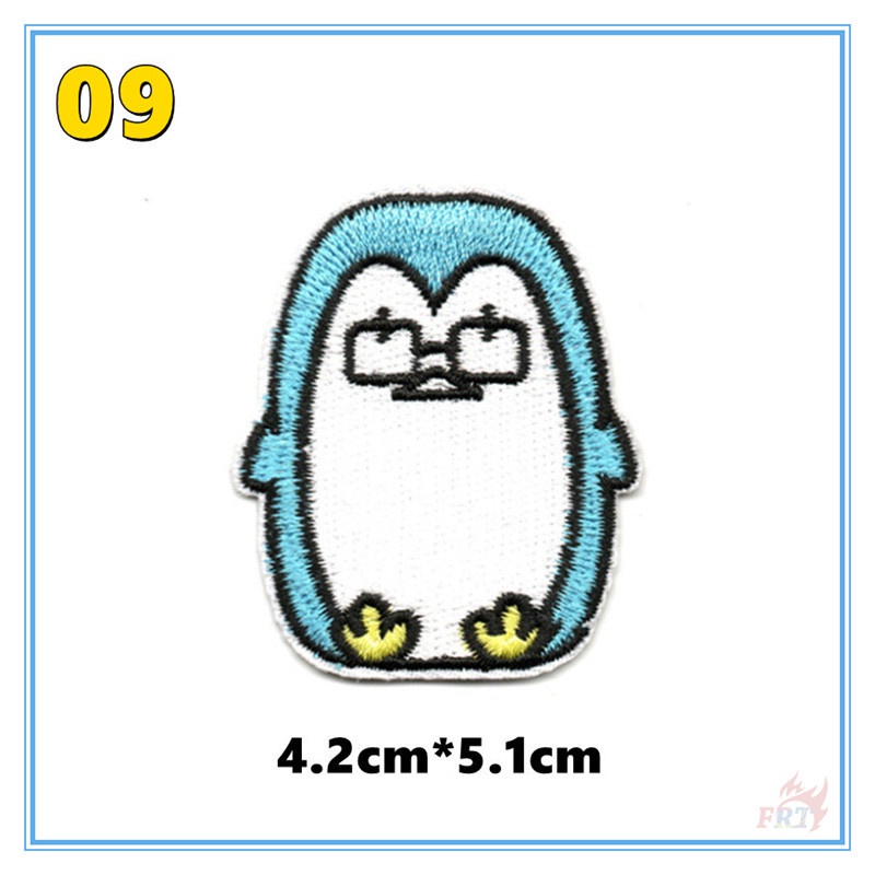 ♥ Sticker Ủi Thêu Hình Động Vật Hoạt Hình Dễ Thương ♥ 1 Sticker Ủi Thêu Hình Huy Hiệu