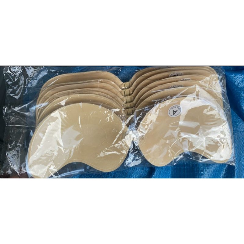 Áo lót Dán ti soài, Miếng Dán Ngực Silicone Cài Trước Hình Quả Xoài Siêu Mỏng Siêu Dính Tạo Khe#