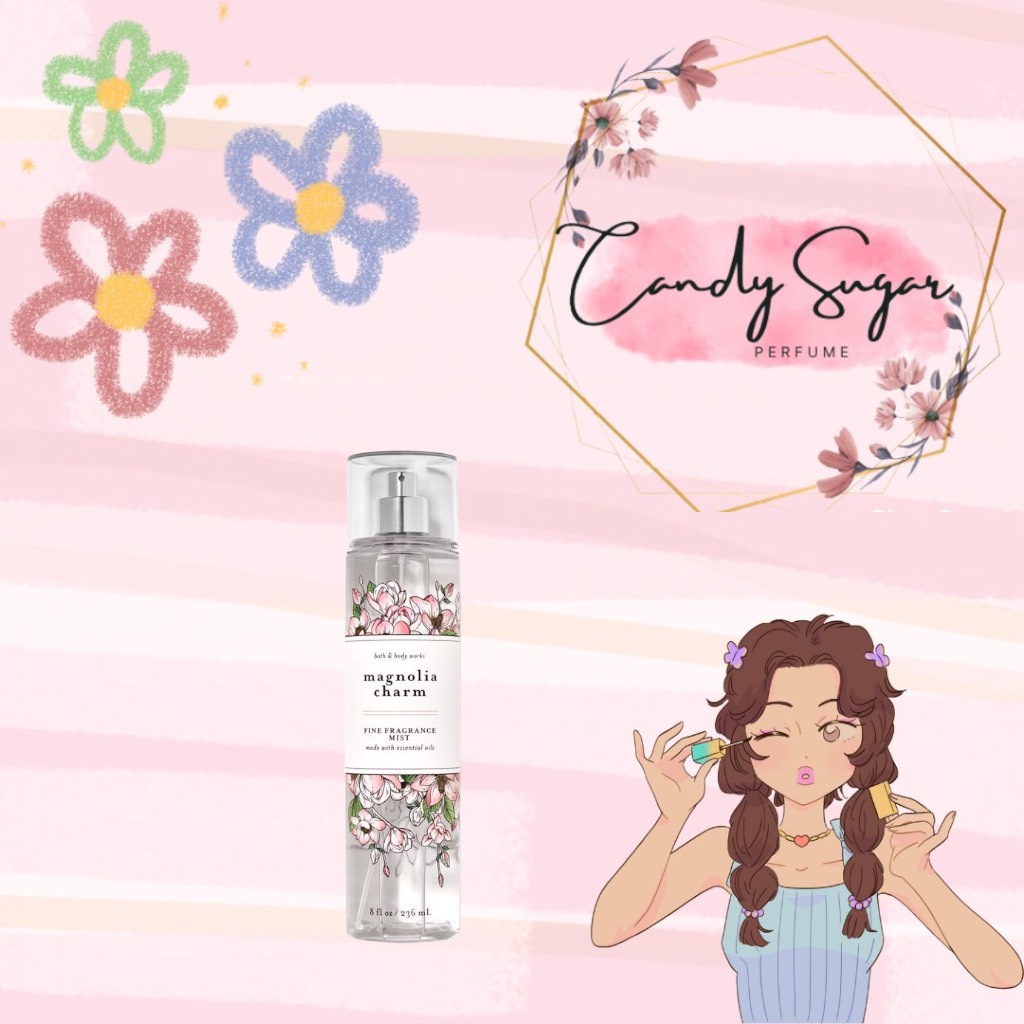 Xịt thơm toàn thân body mist Magnolia Charm - Bath & Body Works
