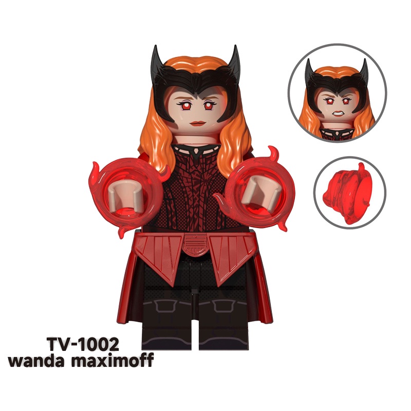 Mô Hình Đồ Chơi Lắp Ráp Nhân Vật Supervillain 6 Infinite Gems Marvel