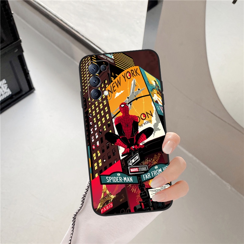 Ốp Điện Thoại Dẻo Hình Spider Man Cho IPhone 14 13 12 11Promax 14Plus X XS XR XSMAX 6 6s 5 5S 6plus / 6splus 7 8 SE2020 7plus / 8Plus DC