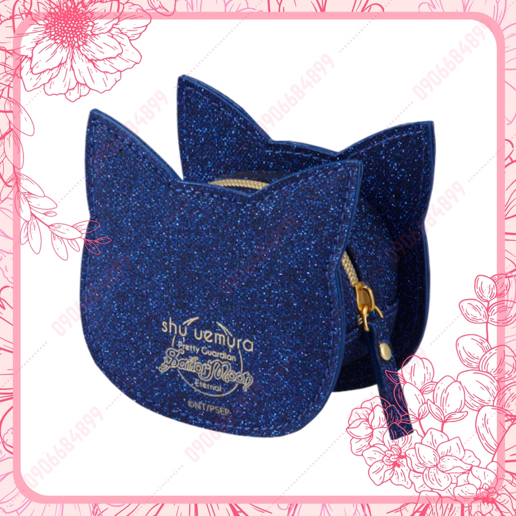 Túi đựng mỹ phẩm 🌙 SHU UEMURA 🌙 SAILOR MOON ENTERNAL LUNA POUCH