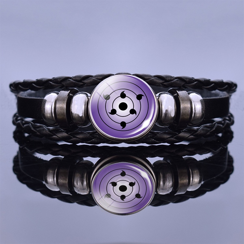 Vòng Đeo Tay Mô Hình Nhân Vật NARUTO Akatsuki Sharingan Uzumaki Kakashi Đám Mây Đỏ Cá Tính Dành Cho Trẻ Em