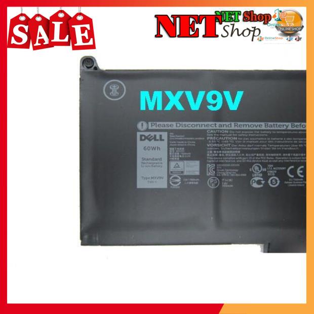 💖💖 Pin DELL (Original)60Wh Latitude 5300 7300 7400 MXV9V Battery