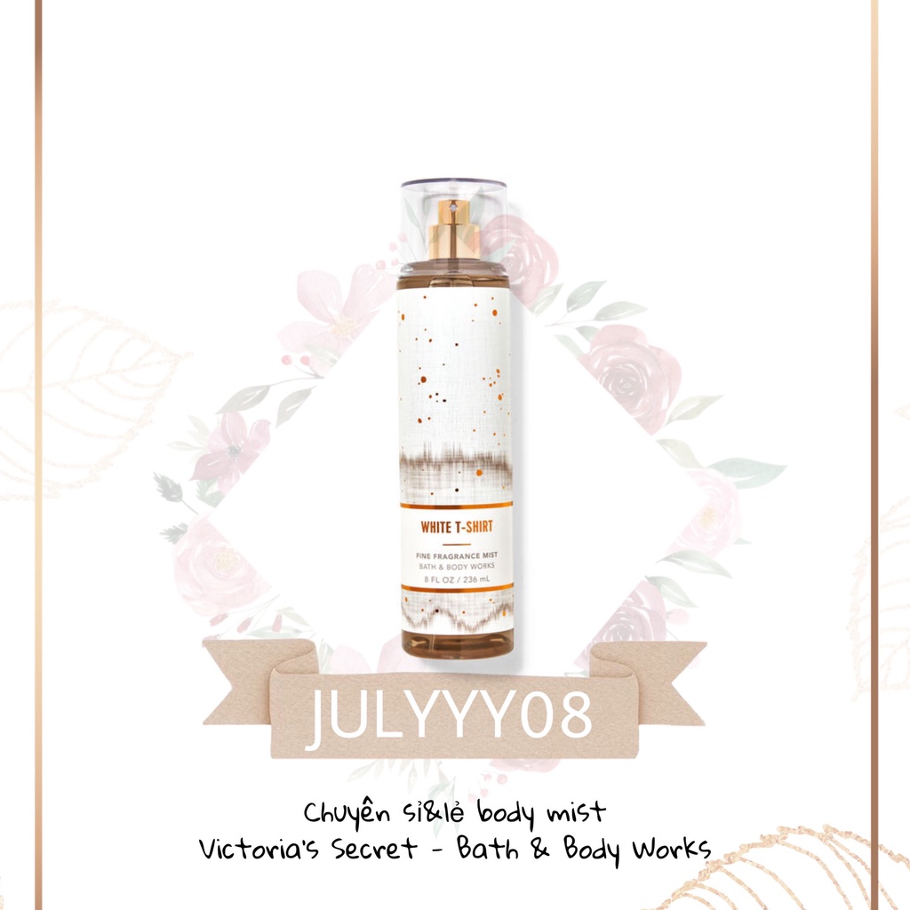 Xịt Thơm Toàn Thân WHITE T-SHIRT +jɥȽÿ08+